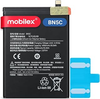 MOBILEX® BN5C Akku für Poco M4 Pro 5G / Xiaomi Redmi Note 11S 5G | 33W Schnellladung | 5000mAh - OEM | Interner Ersatzakku mit Klebestreifen | Originalkapazität