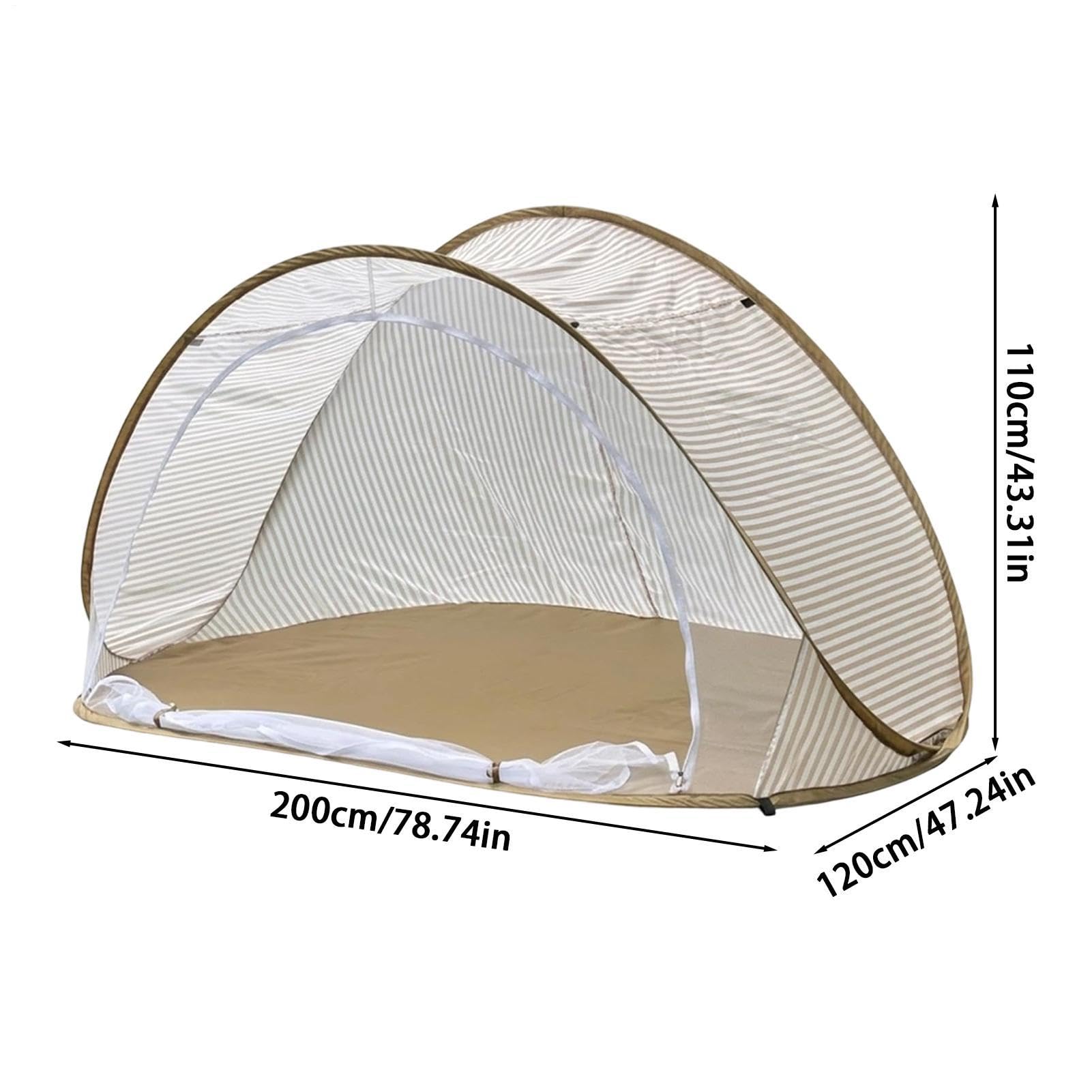 Tenda da Spiaggia per Bambini con Protezione Solare Portatile Leggera | Solare da Campeggio per Famiglia Bambini Viaggi Campeggio Outdoor Picnic Giardino Sport Cane