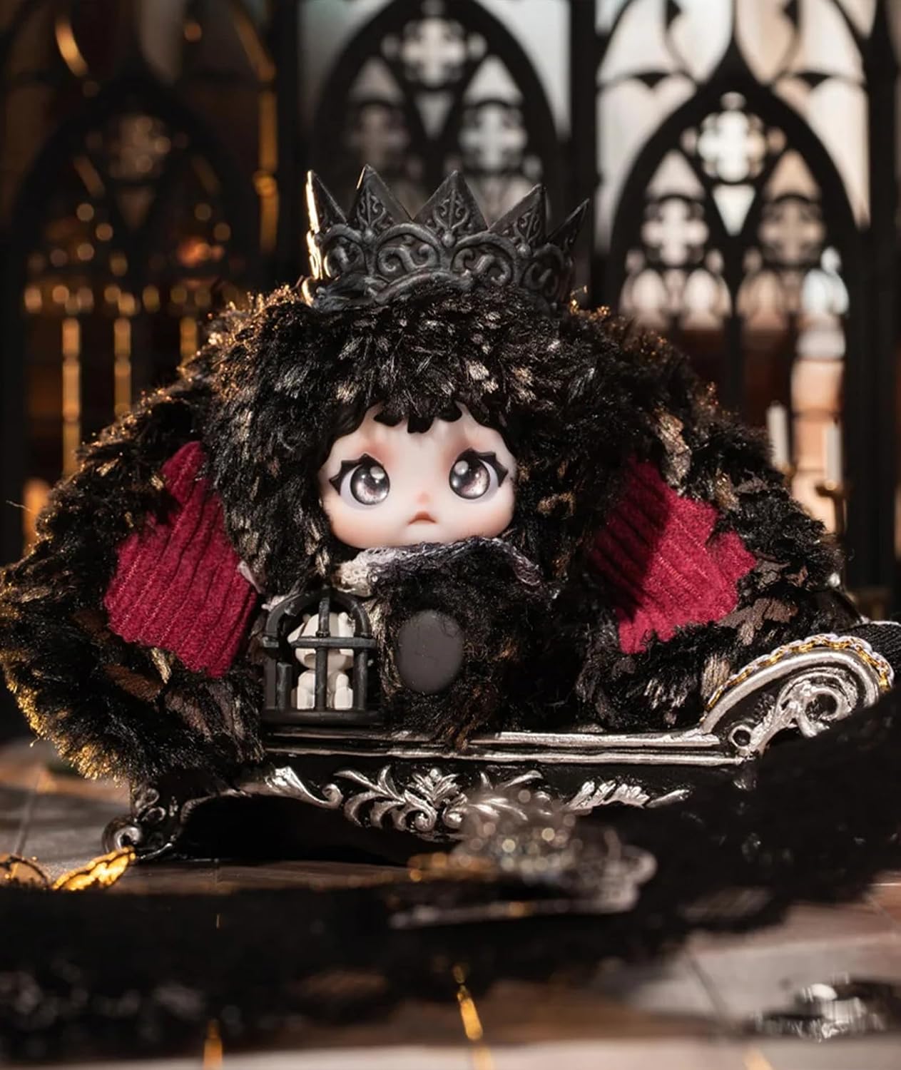 CALEMBOU Vinyl Plush Blind Box, Nommi × Heymi The Entwined Fate Series Soft Stuffed Keychain, Cute Collectible Plush Pendant for Backpack Bag Decoration, Birthday Christmas Gift, Random 1 Box