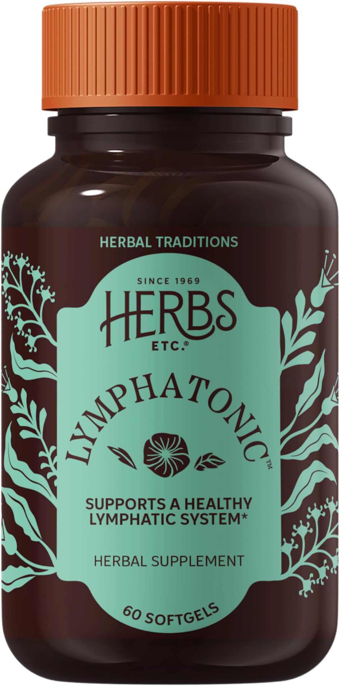 Herbs Etc., Lymphatonic, 60 Count