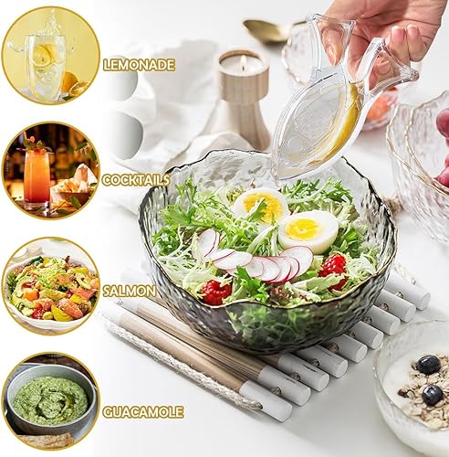 Miniatura 6 de Exprimidor de limón Exprimidor de limón acrílico Exprimidor de rodajas de limón Exprimidor manual en forma de pescado, exprimidor de mano,