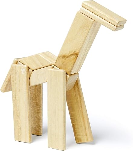 Miniatura 8 de Juego de bloques magnéticos de 14 piezas Tegu, sets de 14 piezas, Natural