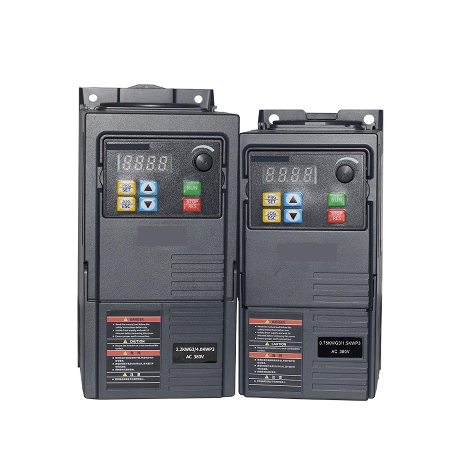 Variador De Frecuencia 0.75/1.5/2.2/3KW 1/2/3HP 380V VFD ekonomiczny przemiennik częstotliwości konwerter prędkości silnika sterowanie wektorowe mały falownik Kompaktowa konstrukcja(3.0KW,DC370-630V)