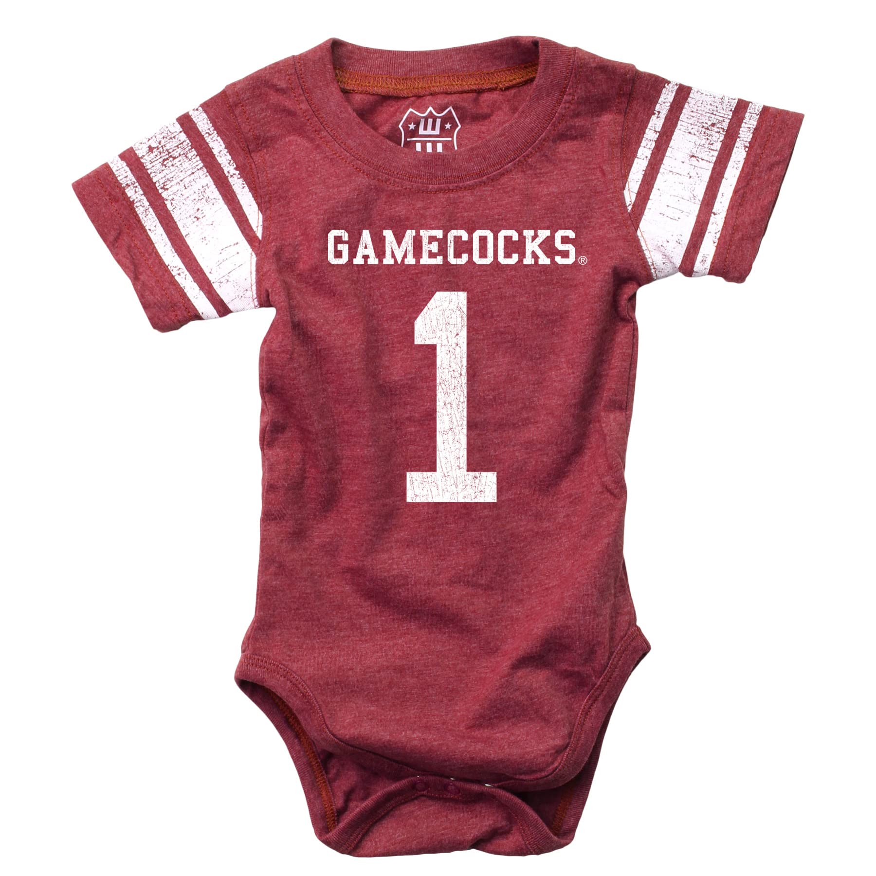 Wes and Willy Infant One Piece Bodysuit (South Carolina Gamecocks, 6M)