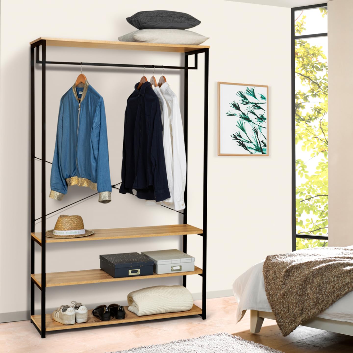 IDMarket - Vestidor amplio DETROIT diseño industrial