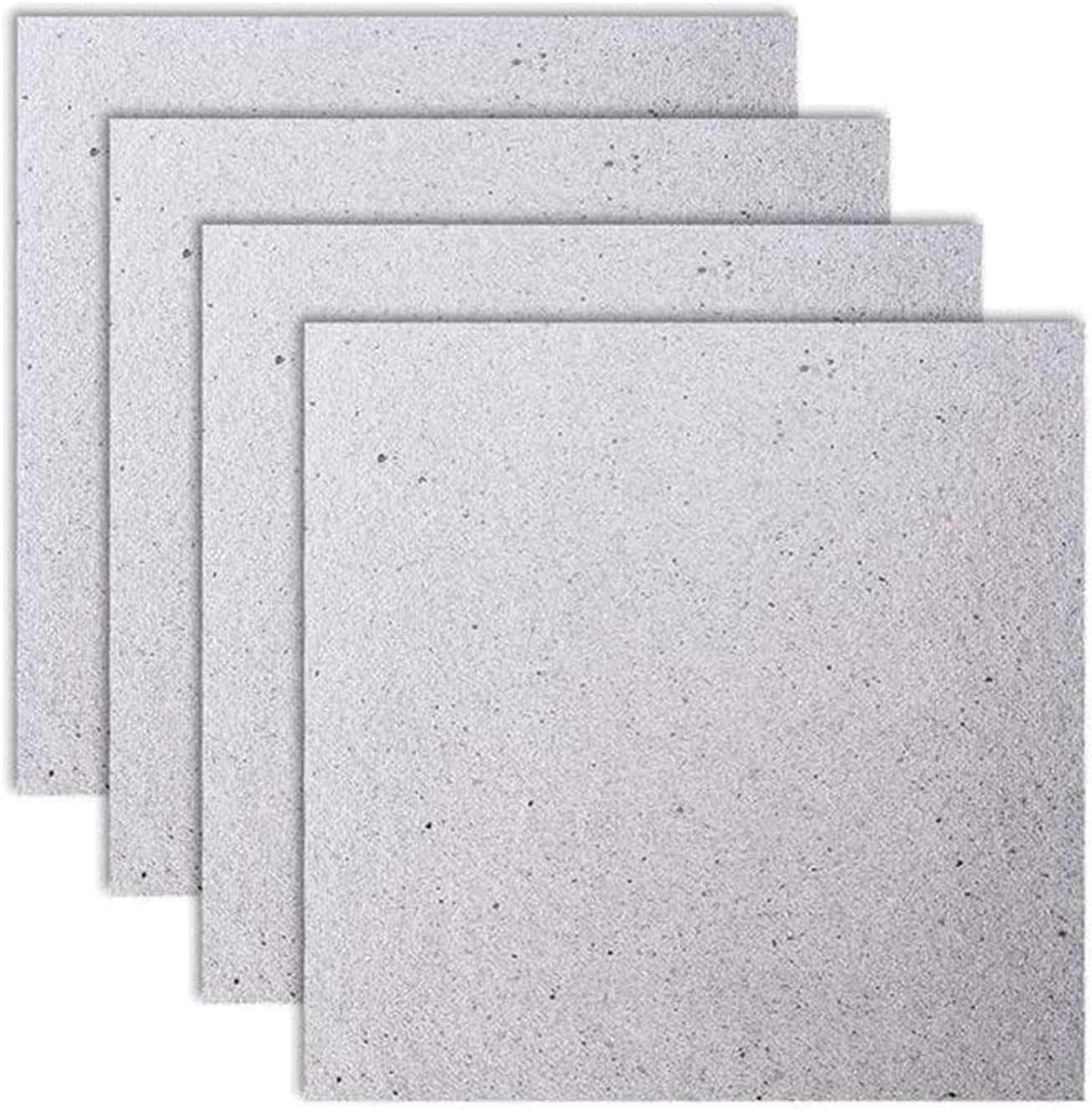 KASTWAVE Microwave Waveguide Covers, 6 Pack Mica Plates Sheets for Oven Repair & Insulation, Cut to Size 13cm x 13cm - High Temperature Insulation