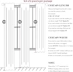 Natural Linen Pinch Pleated Blackout Curtains & Drapes 96 Inch Long Bedroom/Livingroom Farmhouse Curtains 2 Panel Sets, Neutral Track Room Darkening Thermal Insulated 8ft Back Tab Window Curtain