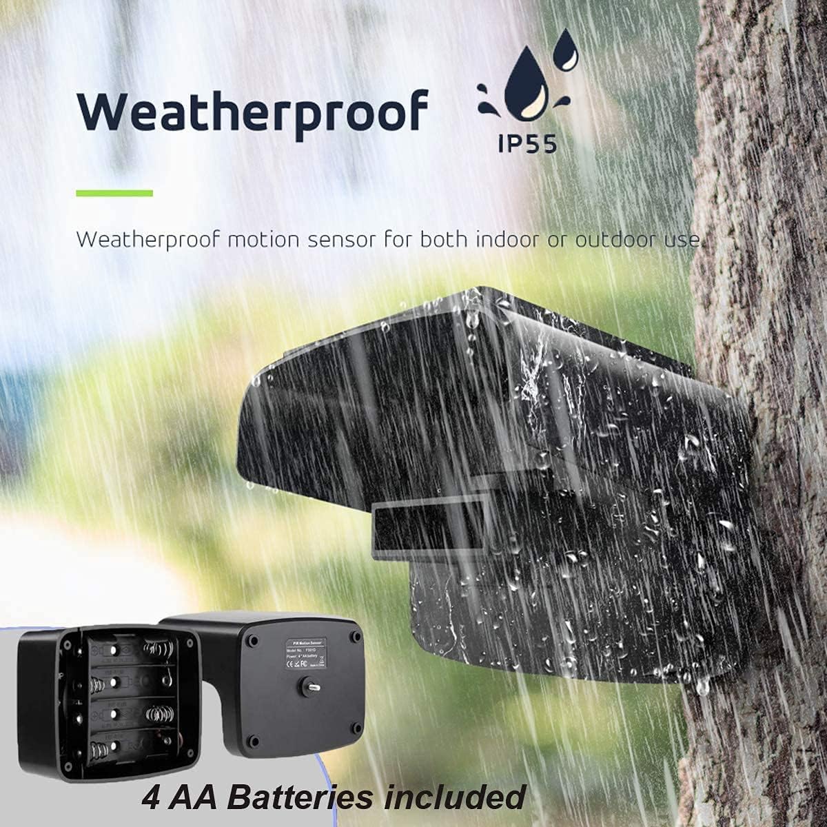 Amazing 🔥 ChunHee Driveway Alarm, 1/2 Mile Long Range Wireless Driveway Alarm, Outside Weather Resistant Driveway Alert System, Expandable Alert System for Home/Yard/Garage Monitor & Protect Property
