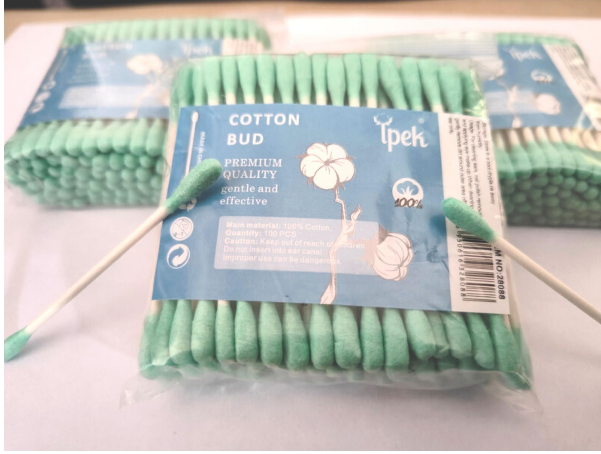 200 Pcs Ear Cleaning Buds Wooden Cotton Swabs Pack of 2 (200)-image-20