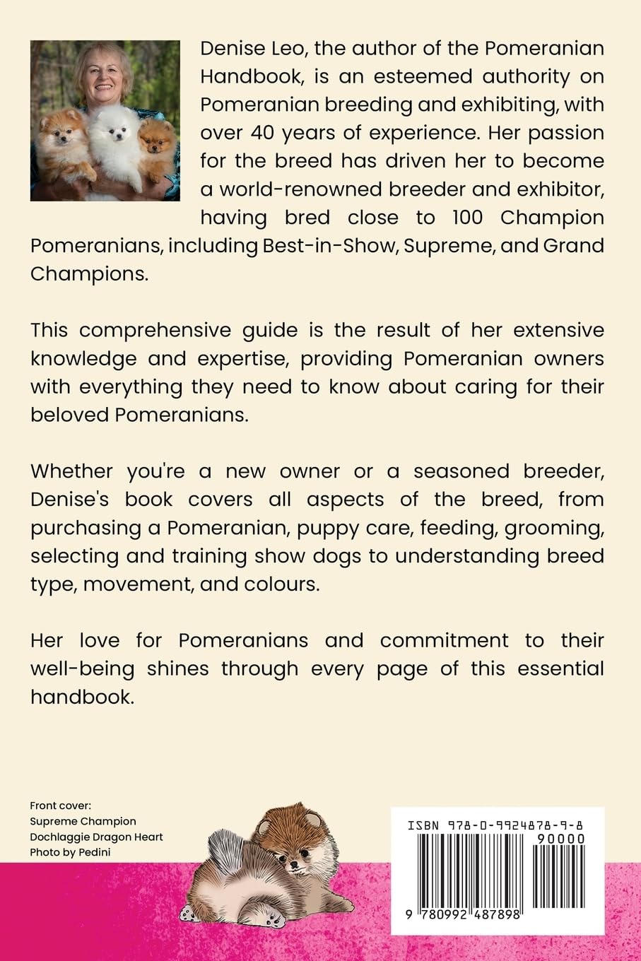 The Pomeranian Handbook: A Complete Guide to The Cutest Canine in The Cosmos
