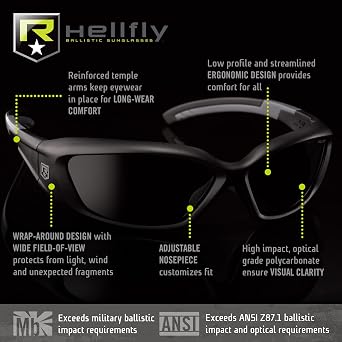 Revision Military Hellfly Ballistic Sunglasses