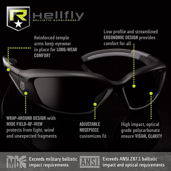 Revision Military Hellfly Ballistic Sunglasses
