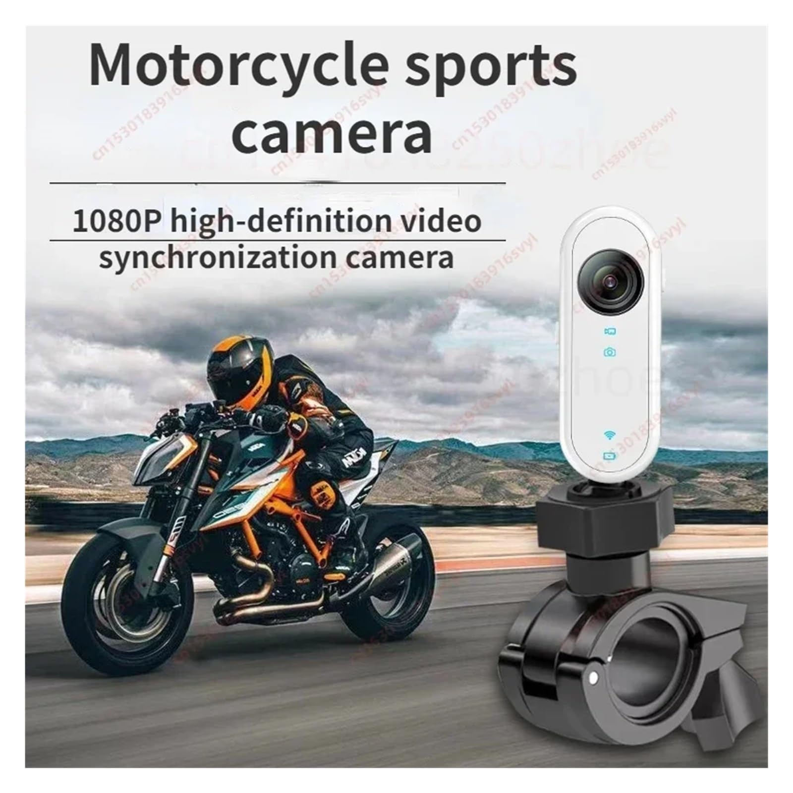 Mini telecamera tascabile WiFi AP visualizzazione remota telecamere sportive HD 1080P for videoregistratore da viaggio for motociclisti