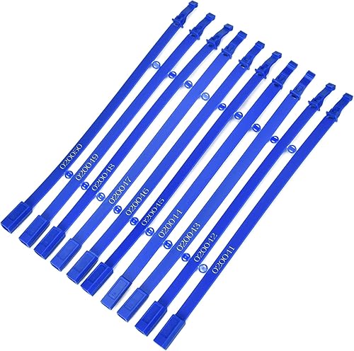 Miniatura 6 de Sellos de alta seguridad a prueba de manipulaciones, mecanismo de longitud fija numerada secuencial uso para camiones, remolques, contenedores,