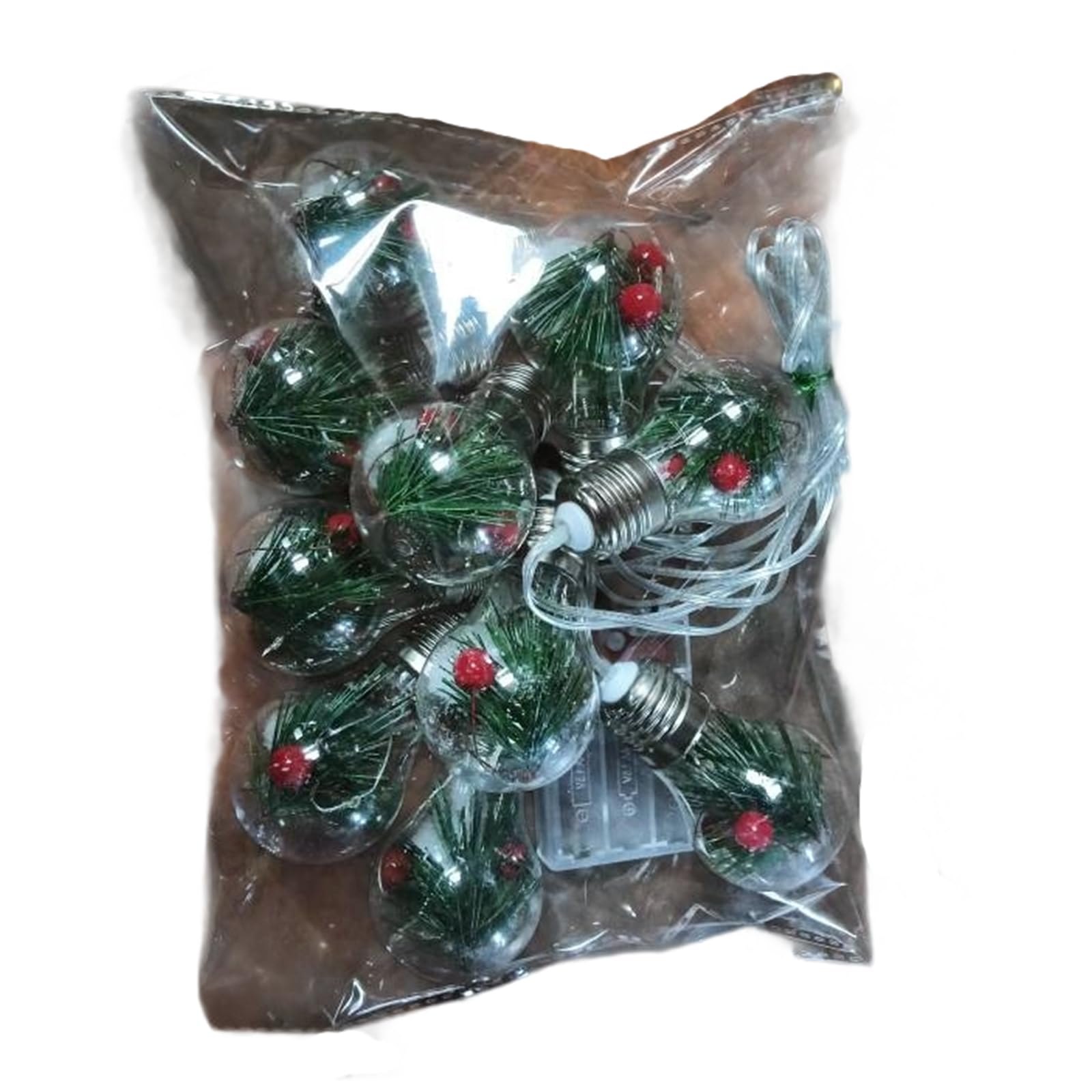 Jazuaiao Shatterproof LED Christmas Lights with Low Energy Consumption Bulbs for Years Round Festival Displays Wedding Decoration LED String