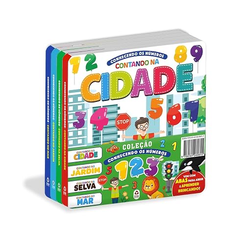 Coleção Conhecendo os Números - Kit com 4 Livrinhos
