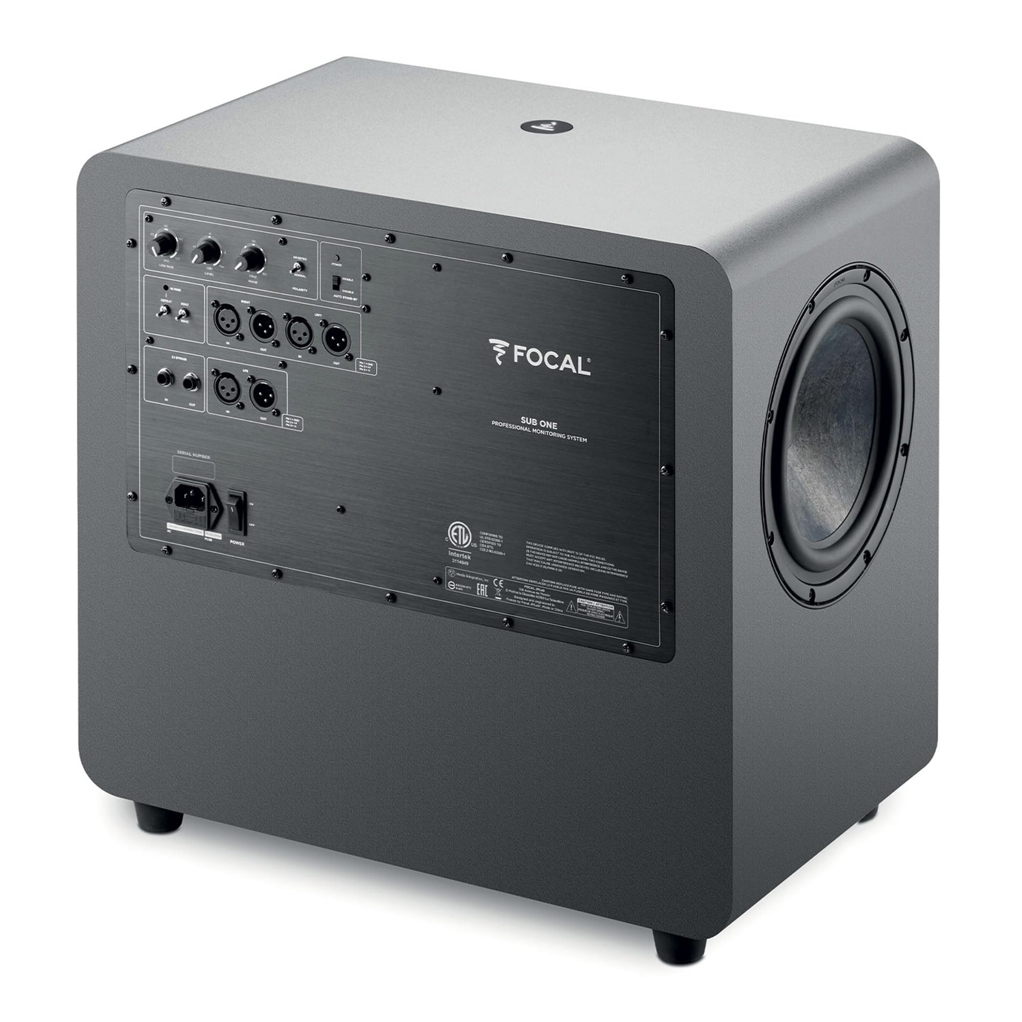 Amazon | Focal Sub One アクティブサブウーファー ブラック