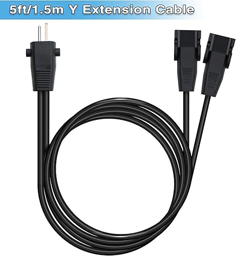 Miniatura 9 de Cable de alimentación de CA de 6.6 pies de repuesto para sillas reclinables eléctricas o elevadoras Okin, Limoss, Pride, Lazboy, Berkline y más