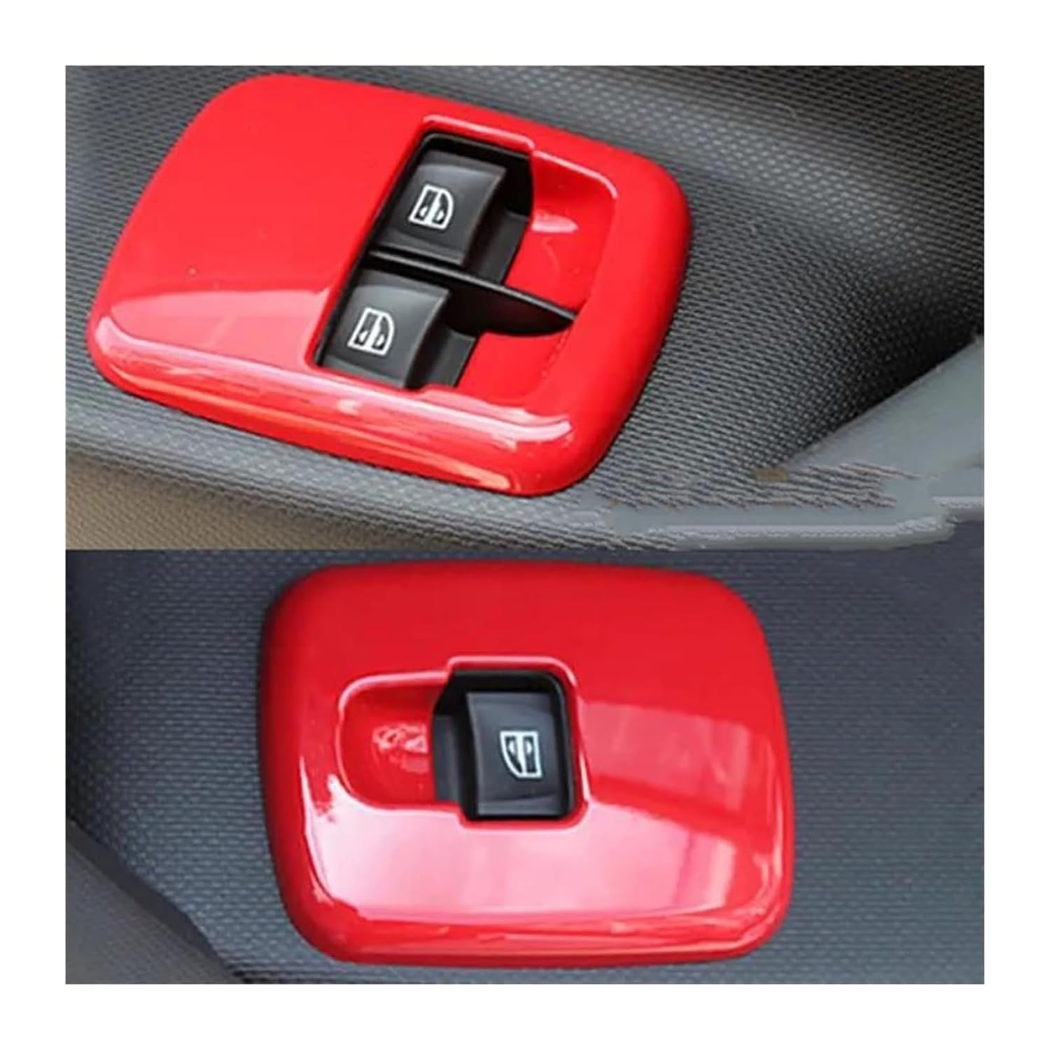 Window Control Switch Button for Mercedes for Smart 453 for Fortwo for Forfour Window Lifting Panel Decorative Sticker Car Interior Car Decoration Interior (Headlight Adjustment)