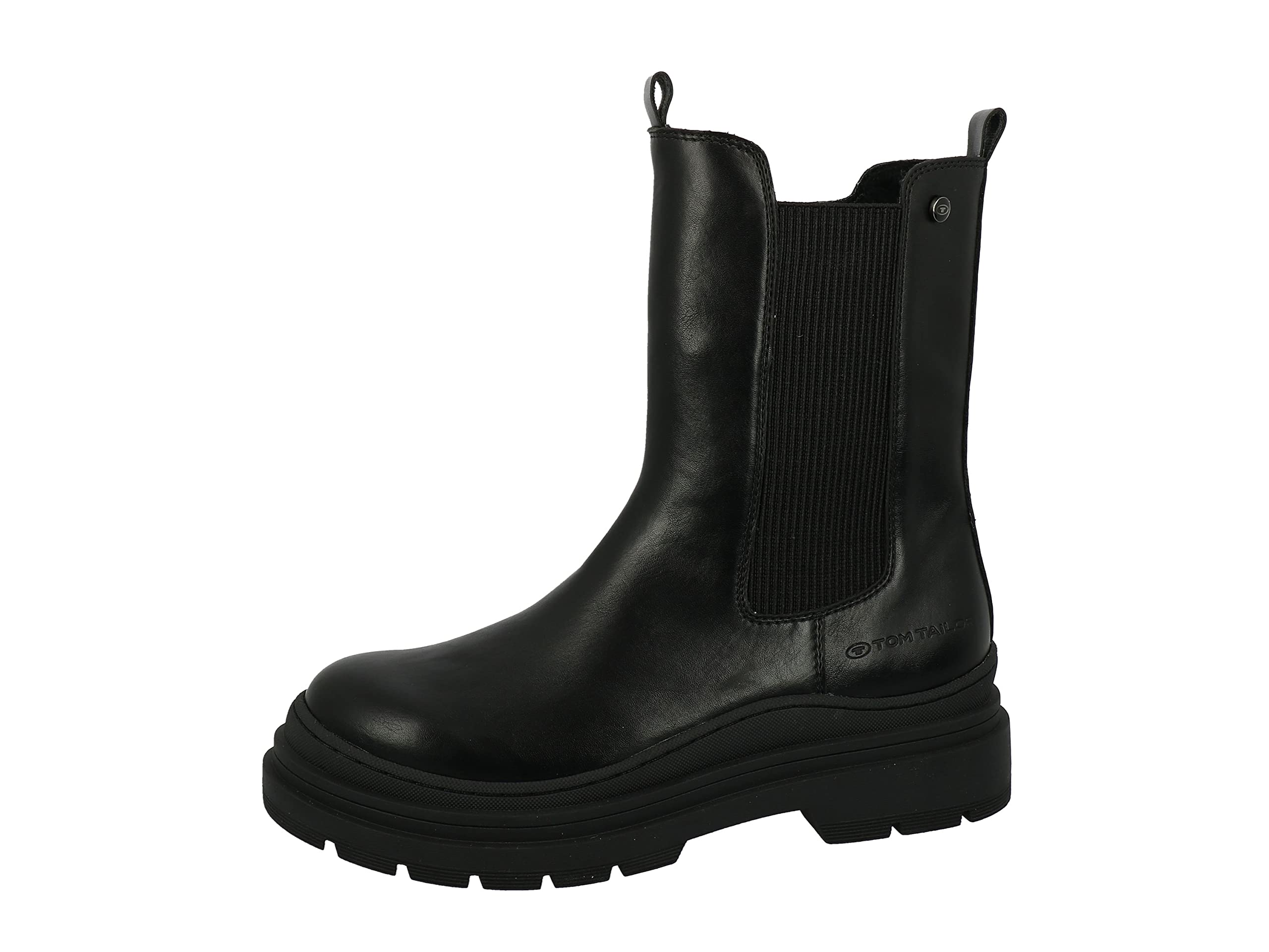 TOM TAILOR Women's Chelsea Boots 4291710, black, 39 EU