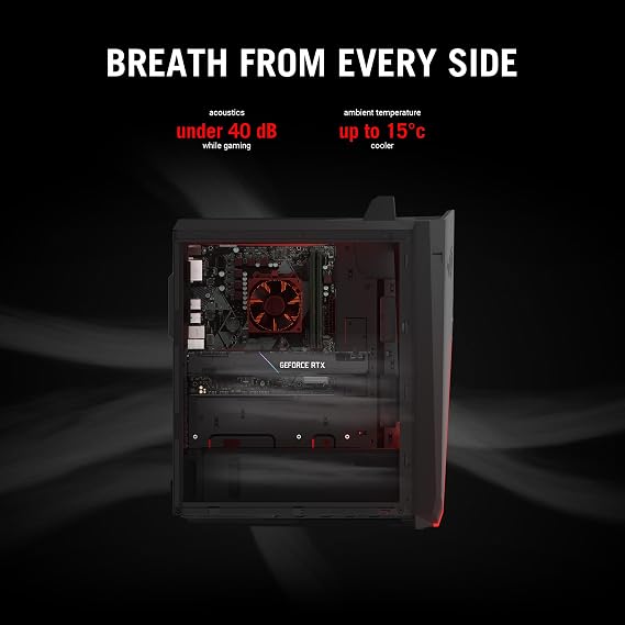 ASUS ROG Strix G15DS Gaming Desktop, AMD RyzenTM 7 7700X Processor, GeForce RTXTM 4060Ti Dual, 16GB DDR5 RAM, 1TB PCIe 4.0 SSD, Windows 11 Home, G15DS-DH764Ti