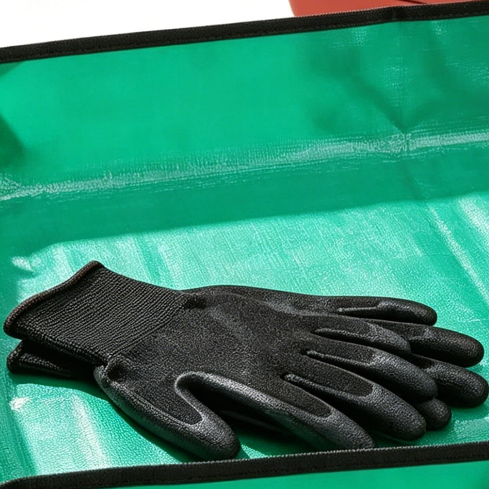 Prostokątne Donice Na Rośliny Ogrodowe 42 Cm 7 Sztuk Pojemników Z Tackami | Prostokątna Skrzynka Okienna Do Wewnątrz i Na Zewnątrz Parapet Okienny Ogród Balkon Taras Weranda Podwórko