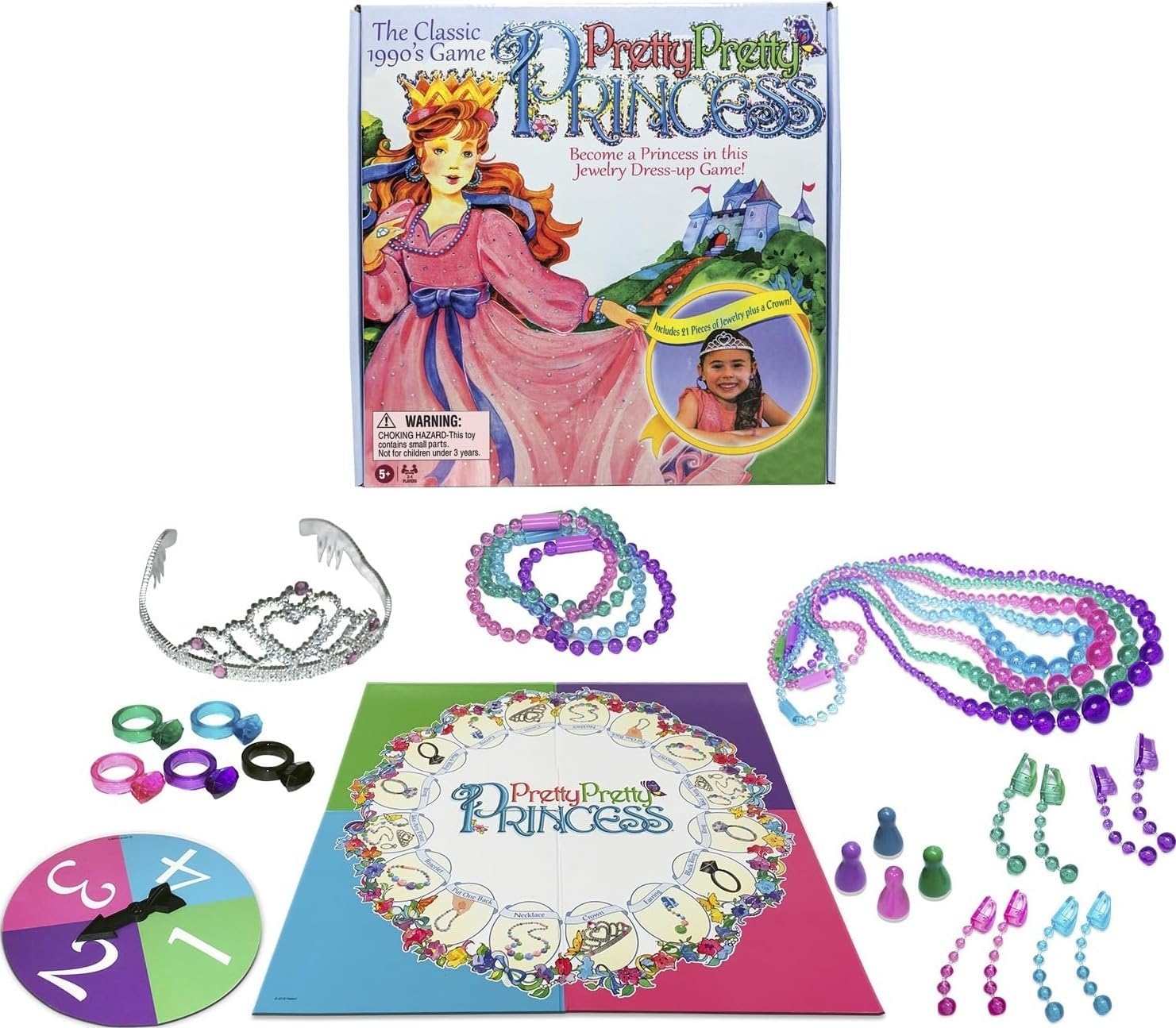 Pretty, Pretty, Princess Game with 90's Artwork, by Winning Moves Games USA