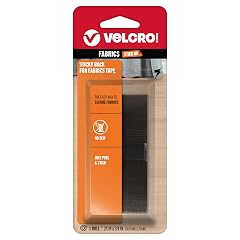 VELCRO Brand Sticky Back for Fabrics 24 x 3 4 Tape with Adhesive No Sewing Needed Cut Strips