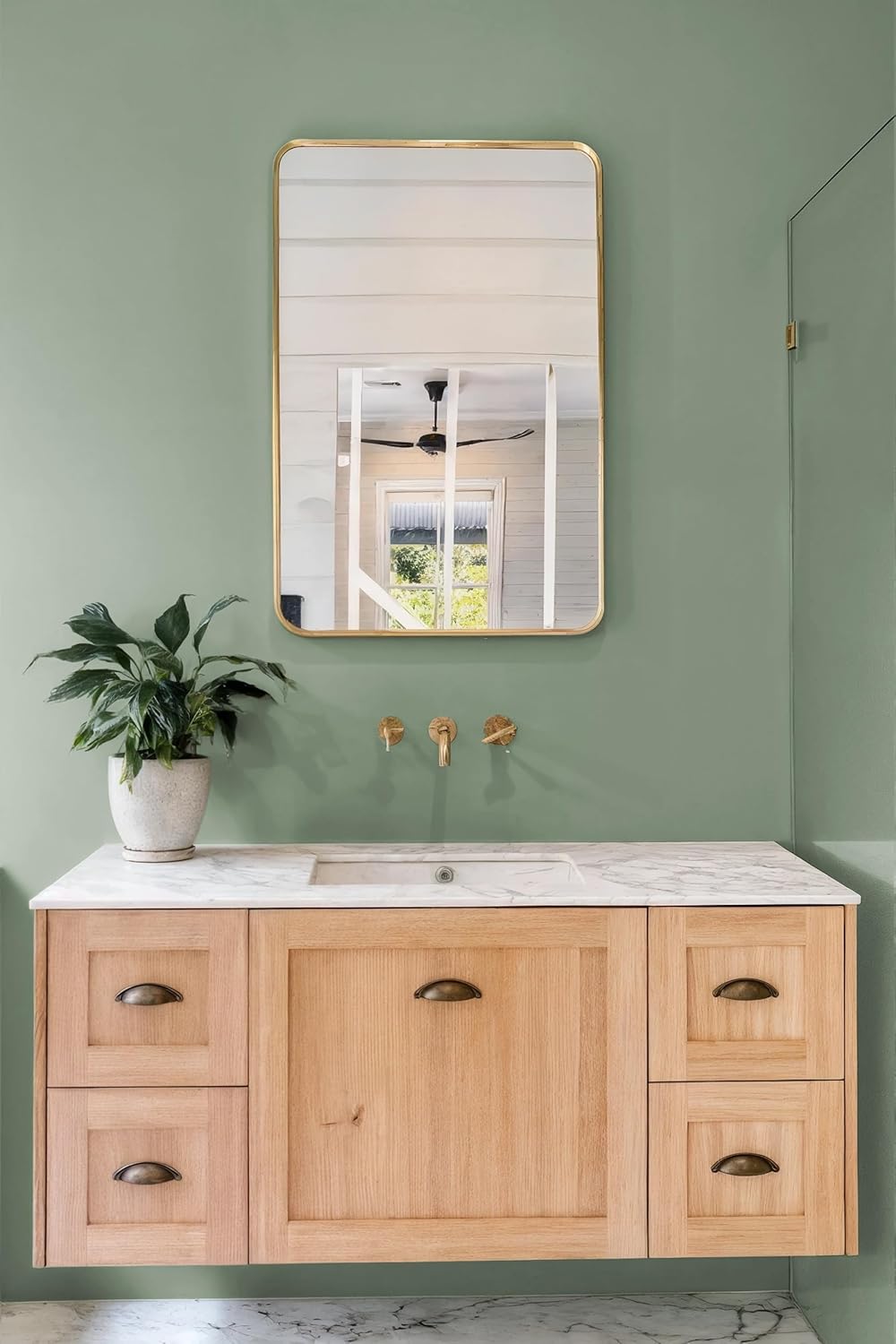 Yasinet Light Green Peel and Stick Wallpaper Green Contact Paper Sage Green Self Adhesive Removable Wallpaper Textured Solid Color Wall Paper for Wall Covering Countertop Table Vinyl 17.7" x118"