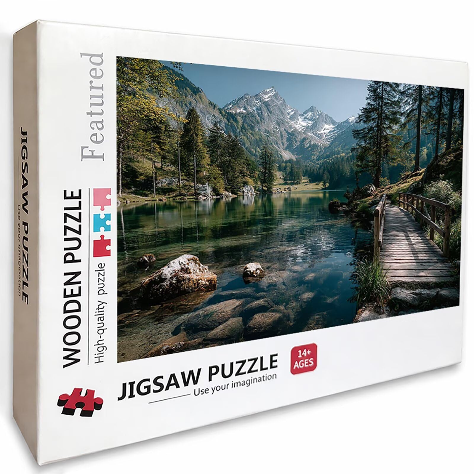 Puzzle 3000 elementów dla dorosłych, krajobraz, drewniane puzzle, 122 x 81 cm, dla mężczyzn, kobiet, starszych seniorów, części ściśle do siebie pasują, dekompresja, dekoracja ścienna, prezenty dla