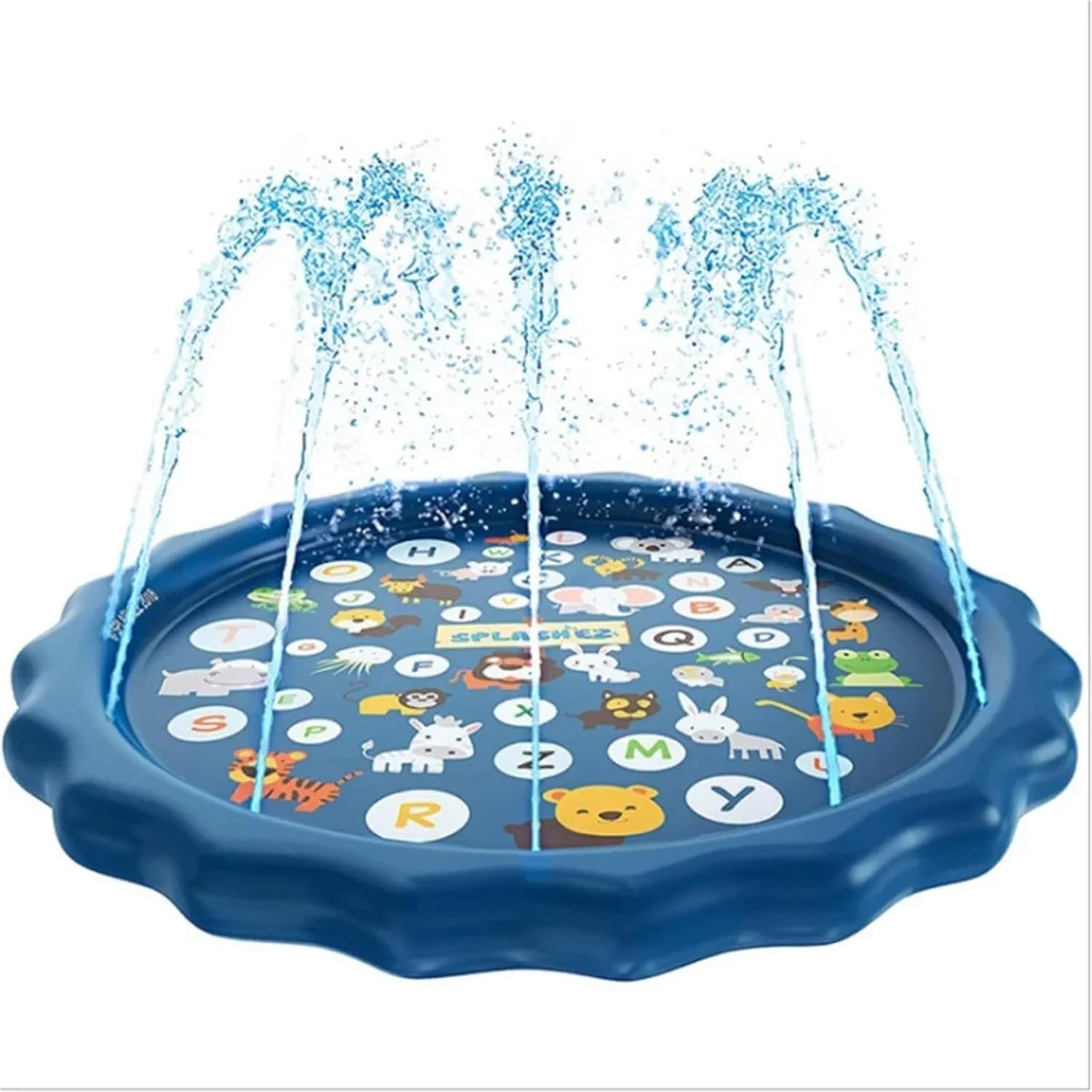 Giant Cartoon Inflatable Water Play Mat for People and Pets - Perfect for Summer Outdoor Fun at the Beach or Garden