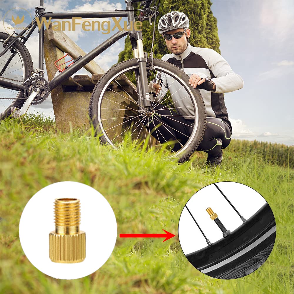 Amazon | 36点入 自転車 バルブアダプター ユニバーサル 自転車バルブ