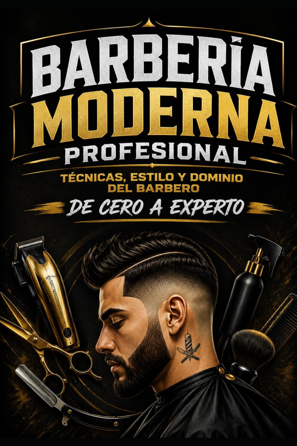 Barbería Moderna Profesional: Técnicas, Estilo y Dominio del Barbero de cero a experto
