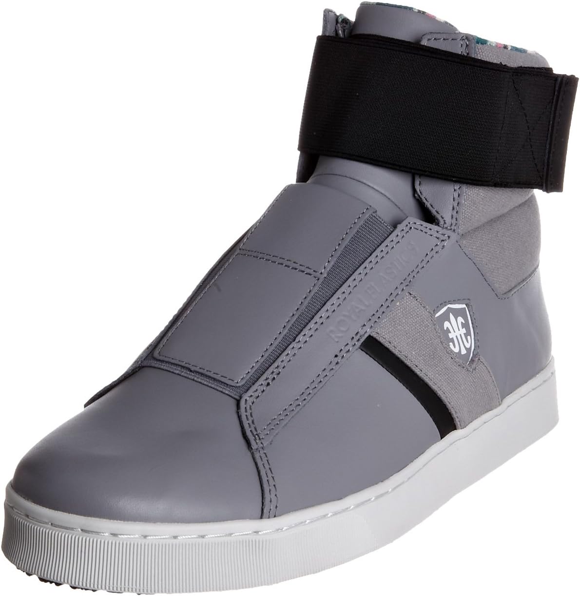 Amazon.com | Royal Elastics Men's Prince Albert Hi Top Sneaker, Lead ...