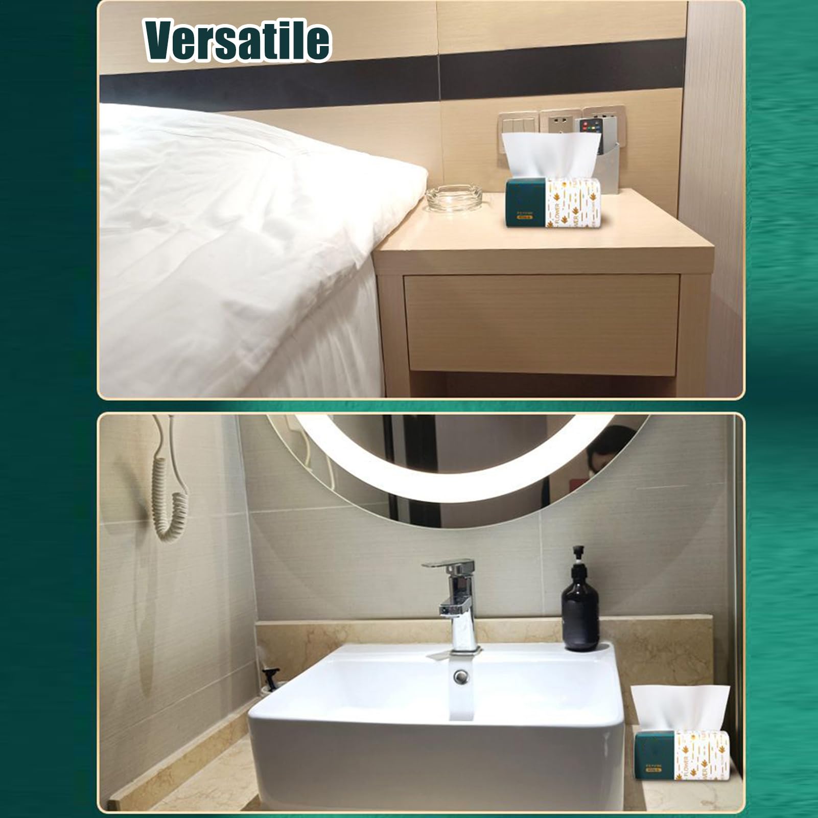 Per Auto Tovaglioli Morbidi E Delicati Per Il Viso | a 4 Veli in Carta per l'Aula Scolastica Aula Viaggio Auto Casa Cucina Bagno Scuola Viso Aula Viaggio Auto Casa Cucina Bagno