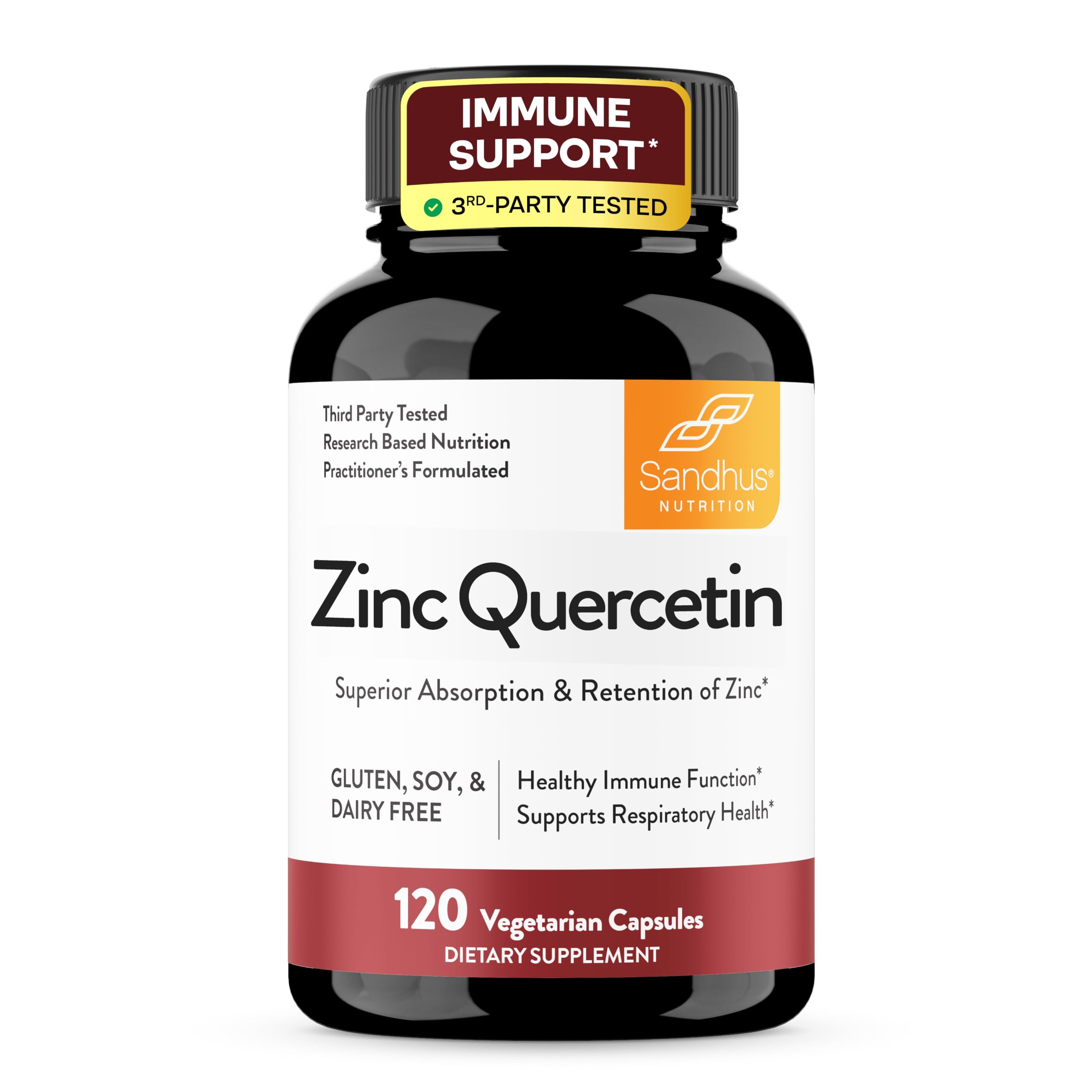 Zinc Quercetin Immune Support Supplement | 360 Veg Capsules — Amazon image 11