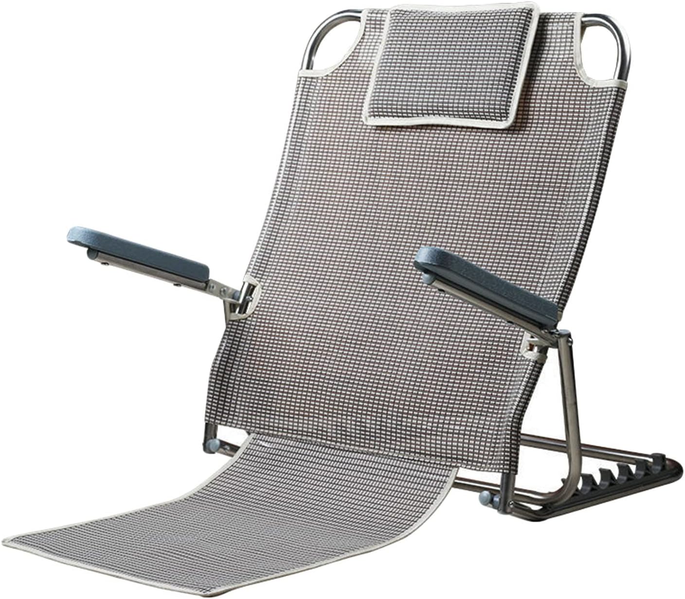 Folding Camping Cot for Adults Heavy Duty Outdoor Bed with Carry Bag Layer Travel Camp Cots Portable Cot Extra Wide,Adjustable Bed Backrest,Portable Folding Sit-Up Back Rest Change Angle of