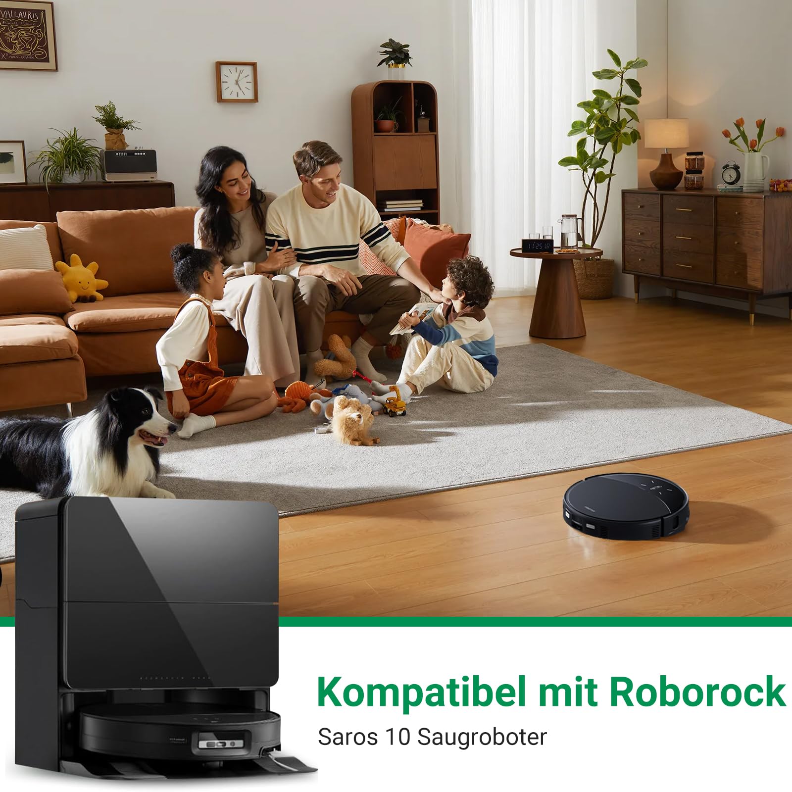 37 Stück Zubehör für Roborock Saros 10 Saugroboter