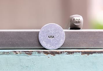 1mm Tall USA Word Metal Punch Design Stamp - Supply Guy - CH-544