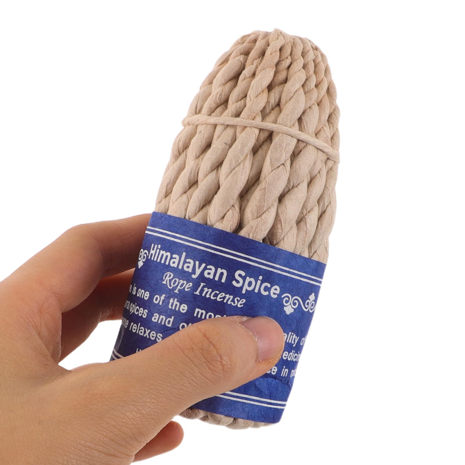 Paquete de 2 Varillas de Incienso Aromático de Cuerda Nepalí para Meditación y Relajación Hecho a Mano Fragancia Natural de Himlayan Spine y Desert Rose para Decoración del
