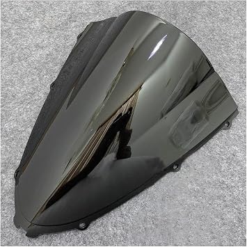 Windshield For ZX14R For ZX-14R For ZZR 1400 For ZZR1400 2006-2021 For ZX 14R Motorcycle Windshield Windscreen Screen Fairing Deflectors Motorcycle DeflectorBlack