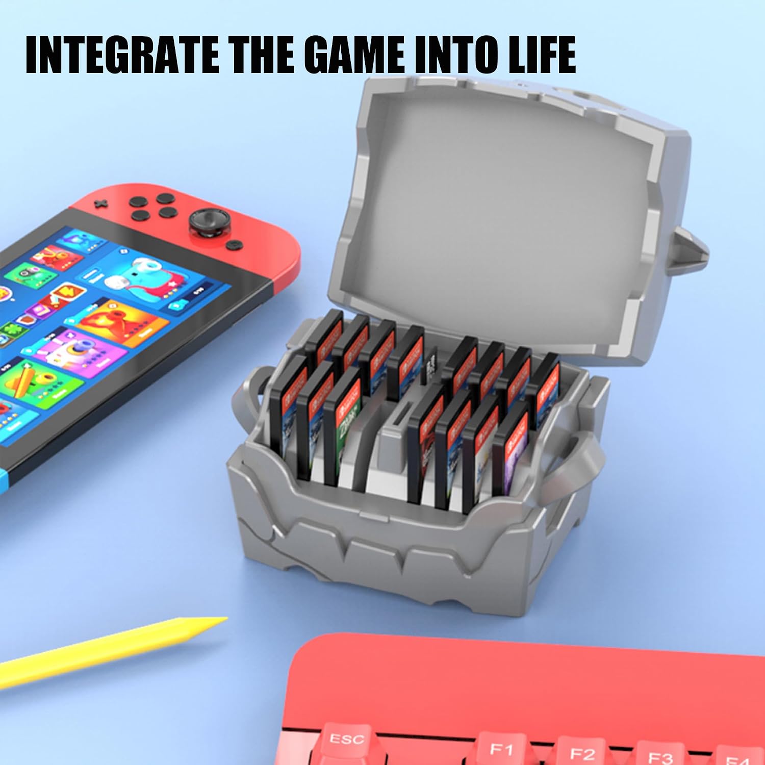 Totenkopf-Schatztruhe für Nintendo Switch 7