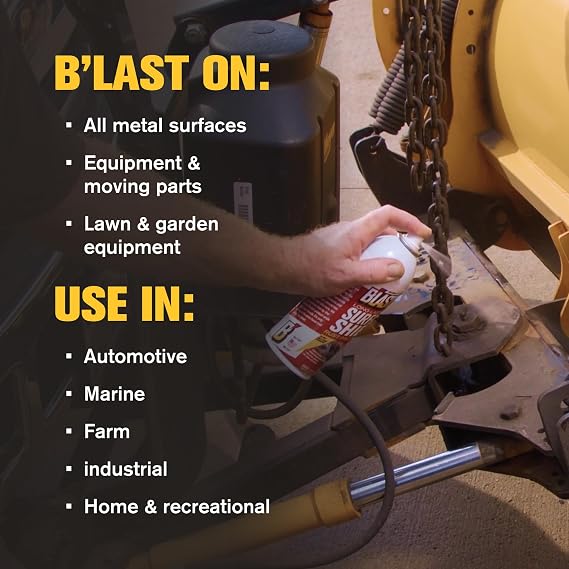BLaster Surface Shield Rust Prevention Spray Lanolin Undercoating Spray for Vehicles, Up to 2-Year Corrosion Protection, Rust Inhibitor & Anti Corrosion Spray for Metal (2 Pack)