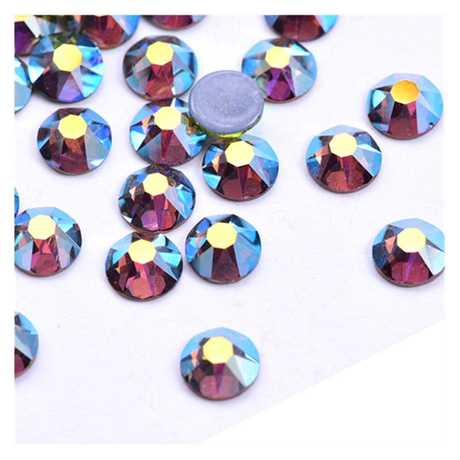 SS16 Strasssteine, zum Aufbügeln, 4 mm, mehrfarbig, 1440 Stück
