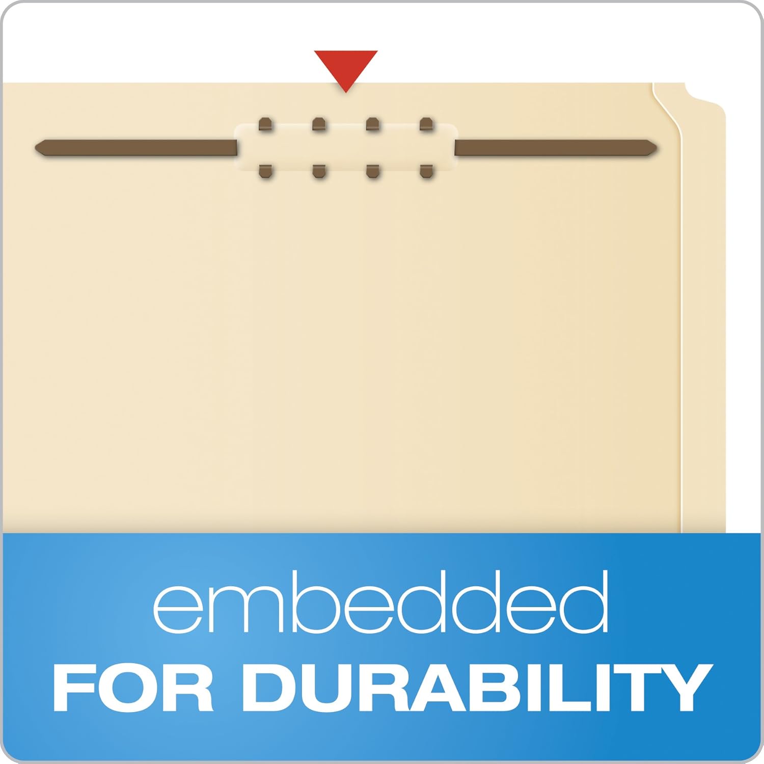 Pendaflex Manila Fastener Folders, Legal Size, 2 Fasteners, 1/3 Cut, 50/BX (FM313EE) : Manila File Folders : Office Products