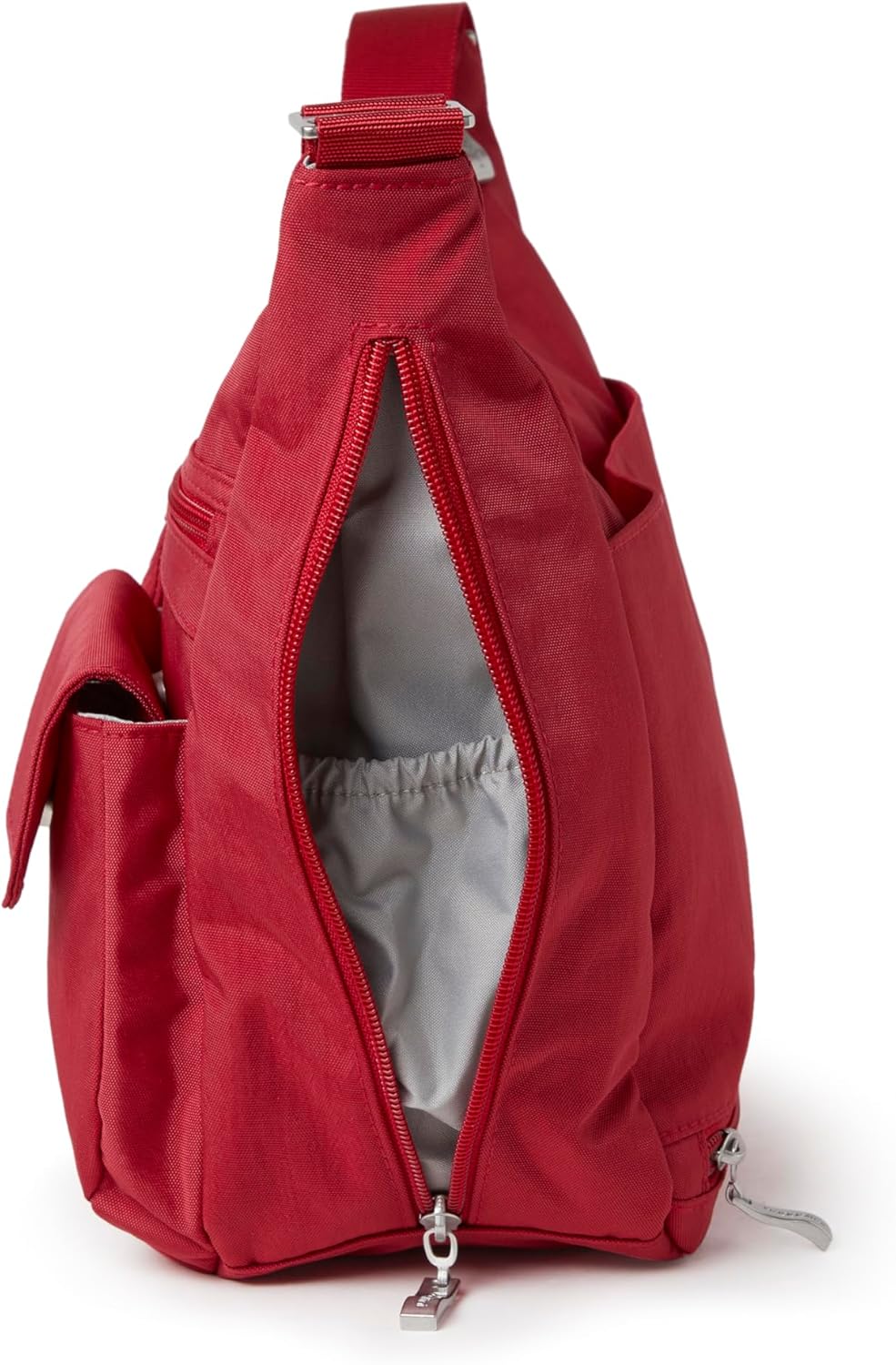 Baggallini womens Everywhere Bagg Crossbody Women 11x9 Lightweight Nylon Hobo Water-resistant Travel Bag W/Rfid - Image 10