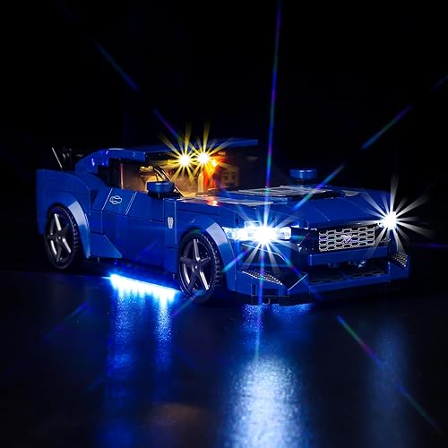 Vista 46 de Kyglaring Kit de iluminación LED diseñado para Lego Mercedes-AMG F1 W12 E Performance y Mercedes-AMG Project One 76909 Kit de construcción