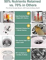 Vista 15 de MOMYEASY Máquina de alimentos para bebés, procesador multifunción, molinillo picador, vaporizador de alimentos para bebés y licuadora de puré