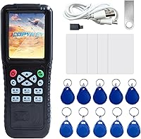 Tqsbeyah X100 RFID Reader Writer: Multi-Frequency Copier for 125KHz T5577, 13.56MHz IC Cards & Elevator Access Control