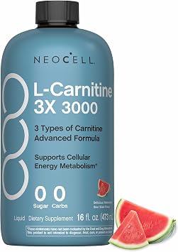 NeoCell L-Carnitine Liquid Blend 3000 mg | 16 Fl Oz